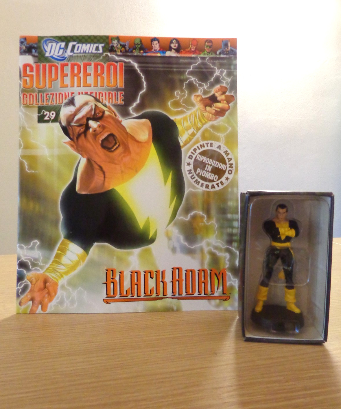 DC Comics Lead Superheroes No.29 Black Adam NEW Eaglemoss Paper ▓