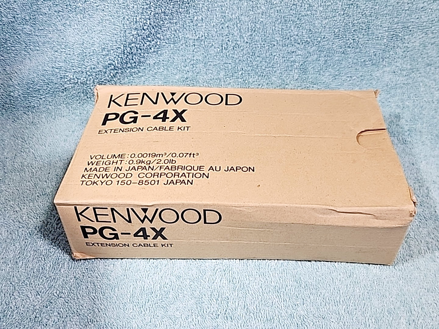 KENWOOD PG-4X EXTENSION CABLE KIT FOR TM-D700A  DUAL BAND HAM RADIO MOBILE RADIO
