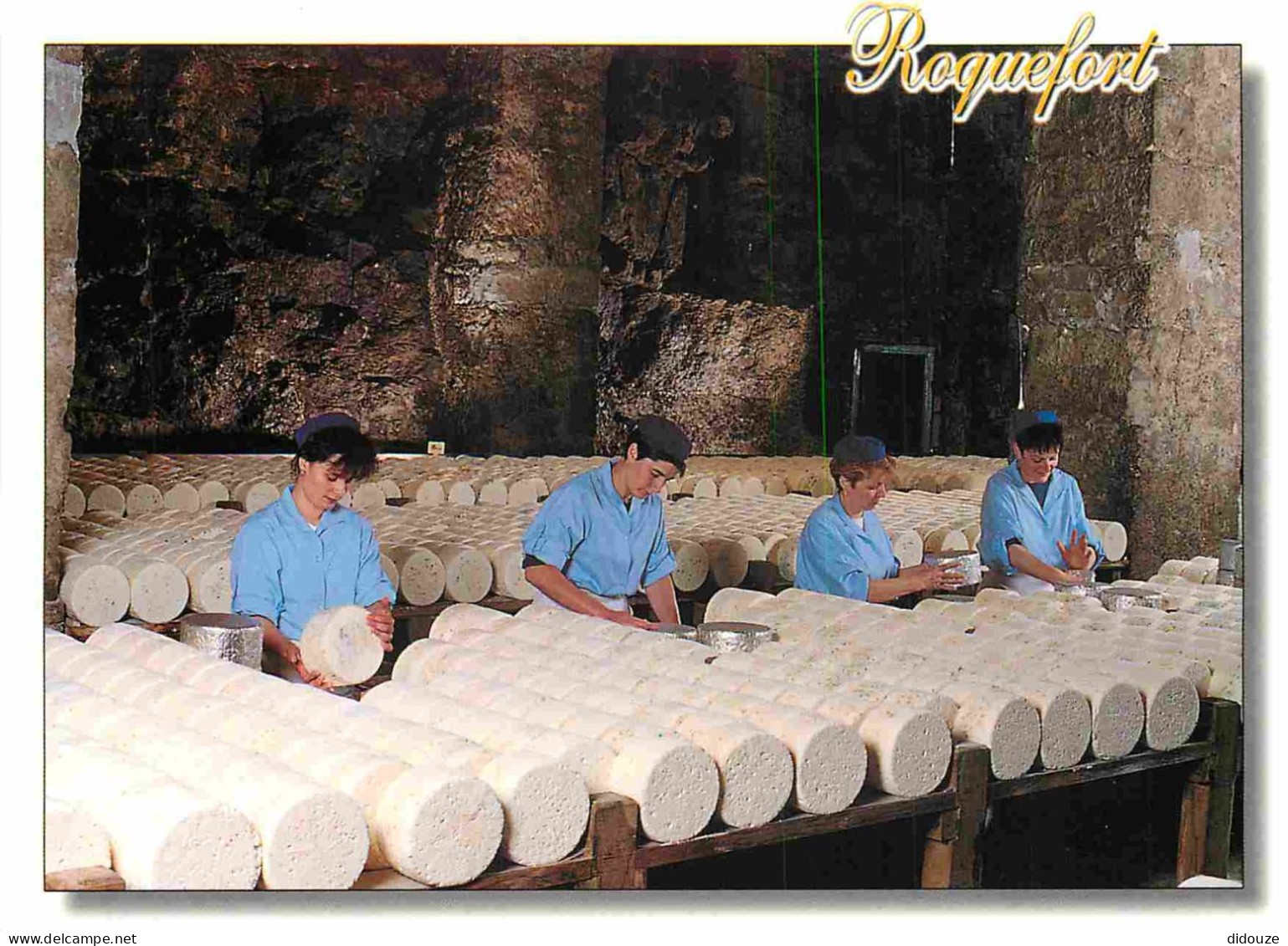Postcard - Crafts - Cheese - Cheeses - Cheese Factory - Roquefort-sur-Soulz