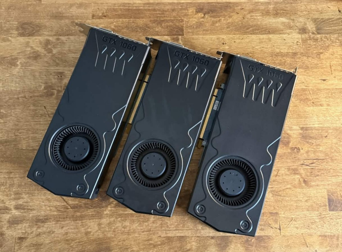 DELL Nvidia GeForce GTX 1060 6GB GDDR5 Graphics Card Lot