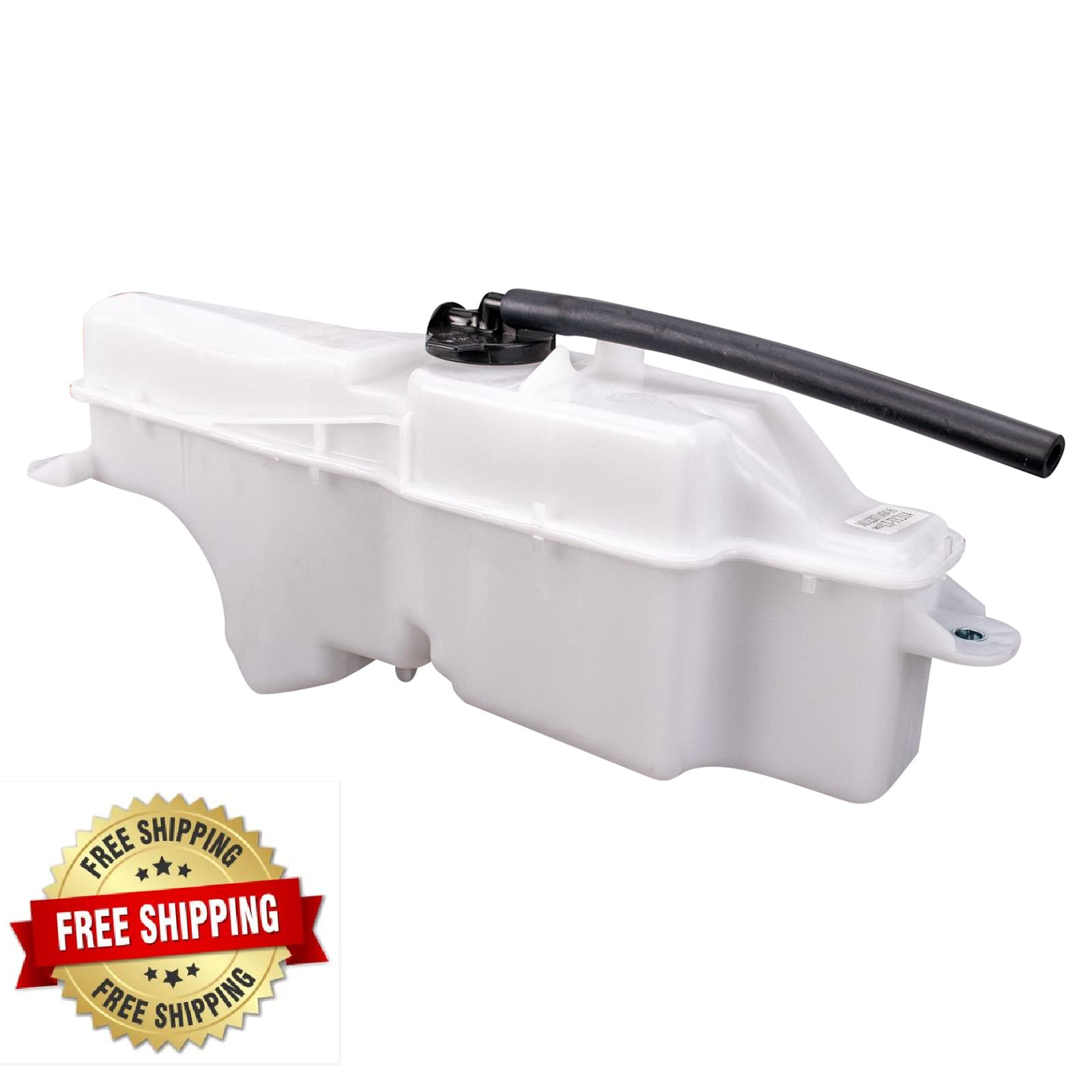 TRQ Radiator Coolant Reservoir Expansion Tank w/ Cap for Toyota Camry Avalon Lex