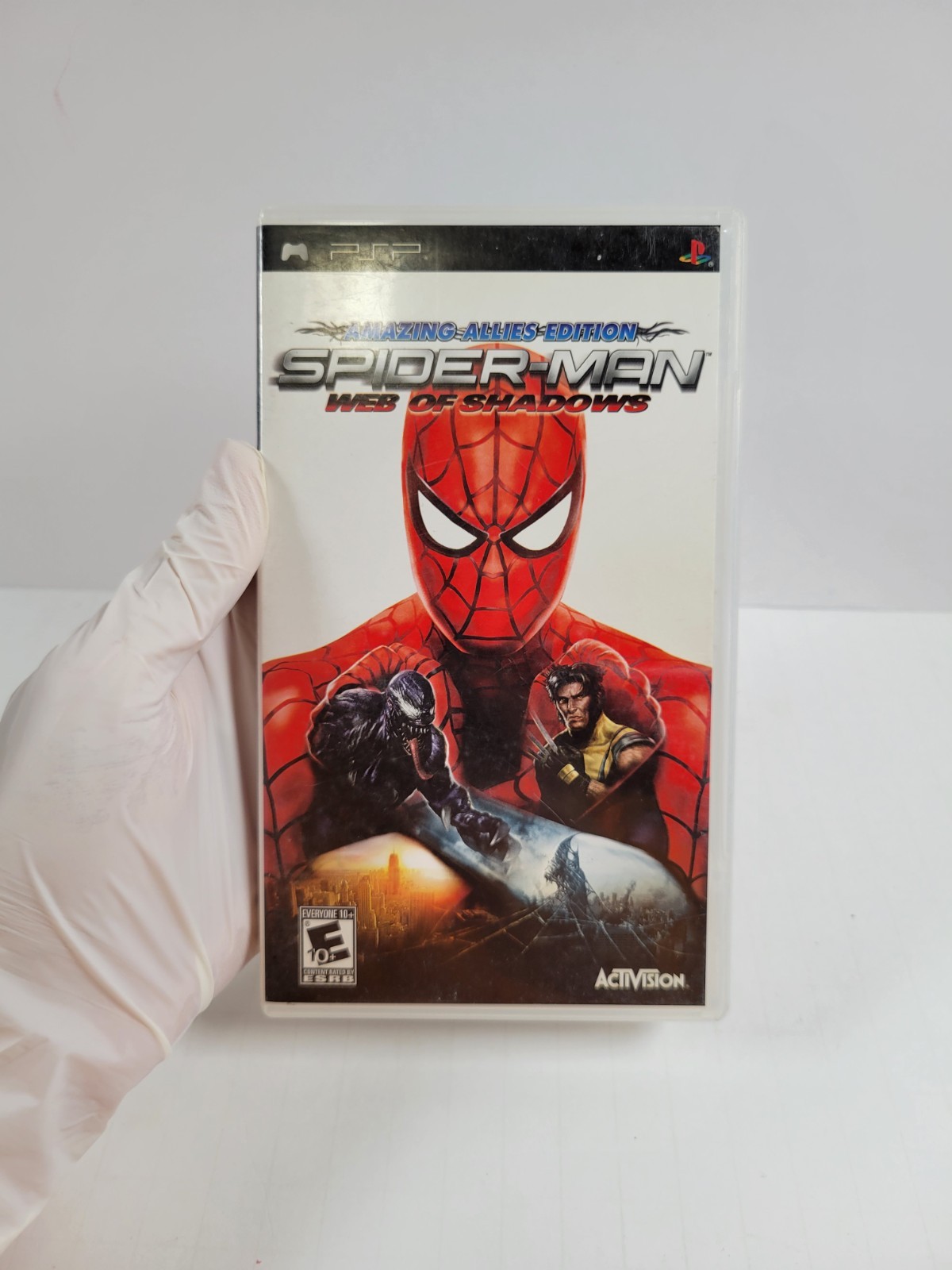 Spider-Man Web of Shadows Amazing Allies Edition PSP Tested Good No Manual