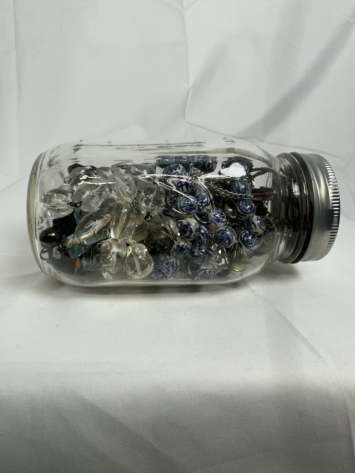 Mystery Lot Jar Costume Fashion Jewelry Mix Of Bracelets Rings Necklaces Rings