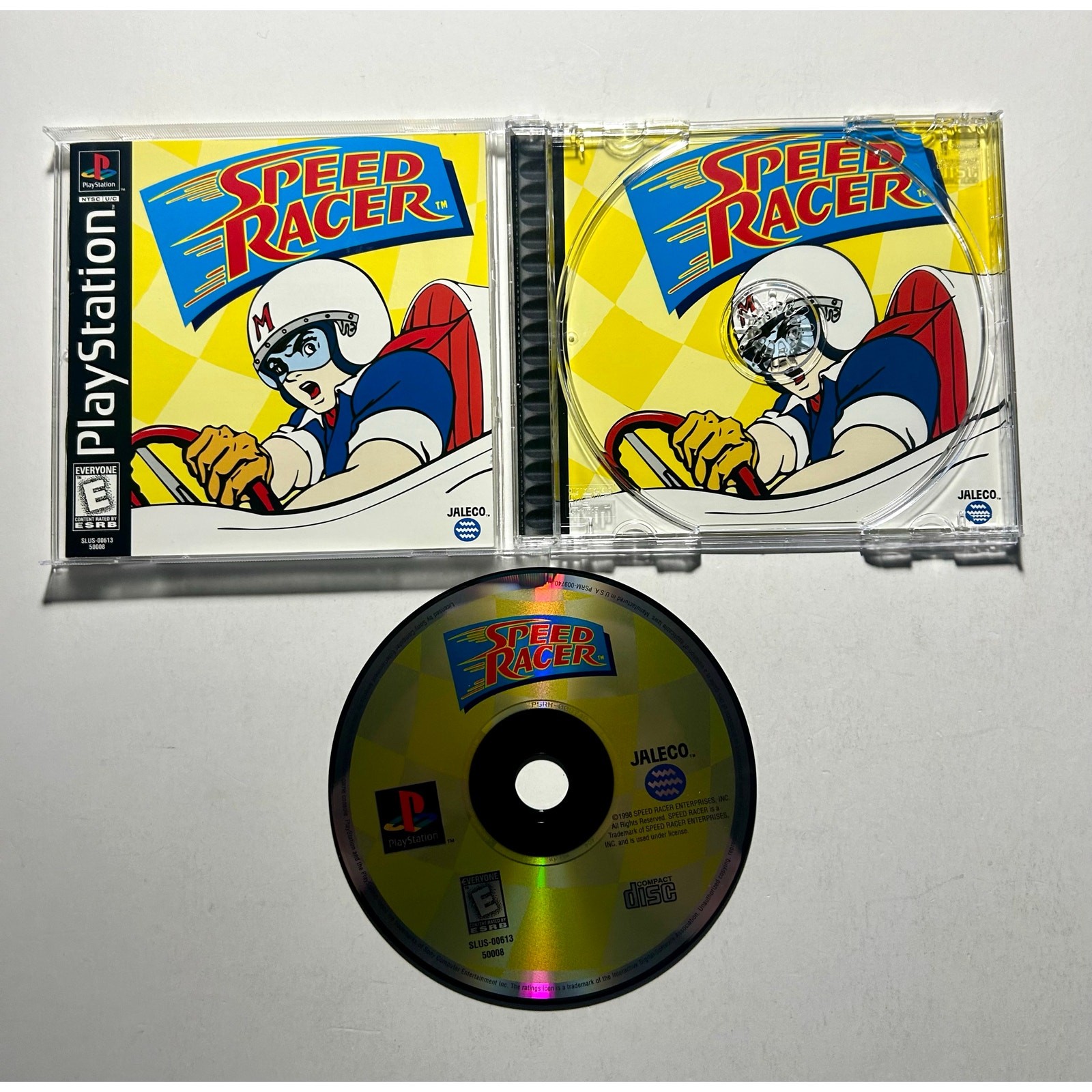Speed Racer (PS1 PlayStation 1)works Complete CIB🔥Nice!