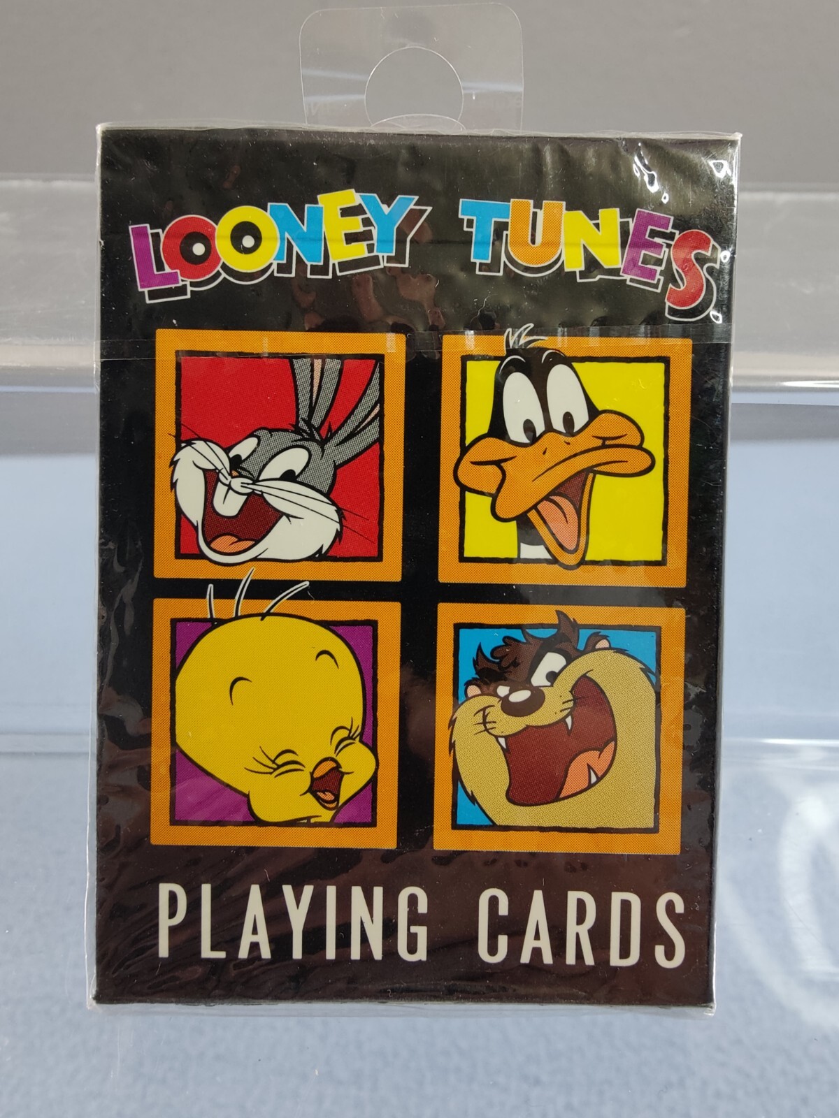 VINTAGE NEW SEALED 1993 LOONEY TUNES PLAYING CARDS BUGS DAFFY TAZ TWEETY & MORE