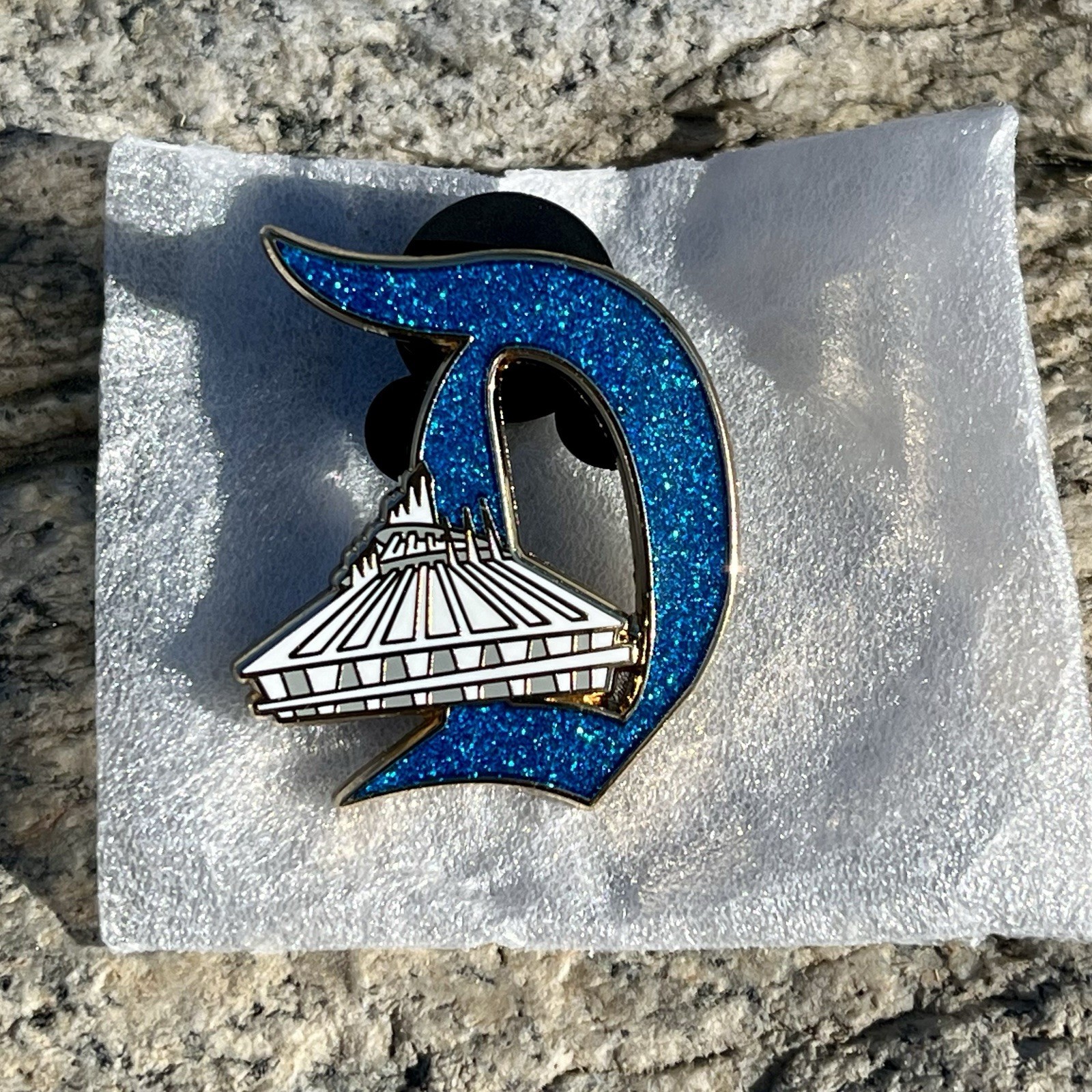 Disneyland 70th Anniversary Mystery Key Space Mountain D Pin