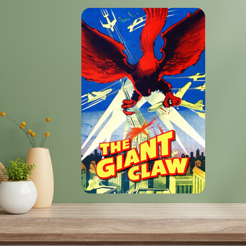 The Giant Claw Classic Movie Metal Poster Sign