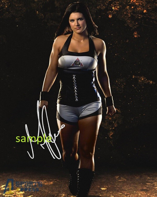 GINA CARANO #2 REPRINT SIGNED 8X10 PHOTO AUTOGRAPHED CHRISTMAS MAN CAVE GIFT UFC