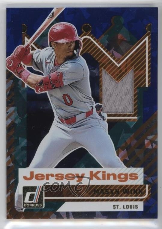2025 Panini Donruss Jersey Kings Blue Ice Masyn Winn #JK-MW 10k8