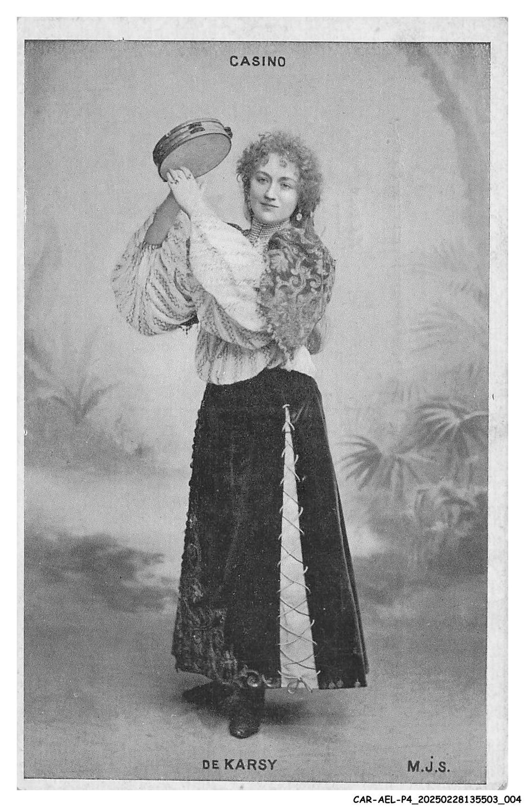 CAR-AELP4-0206-FANTAISIE - Woman - Casino Of Karsy