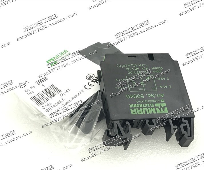 1 PCS MURR ART.NO.50040 optocoupler relay *nu