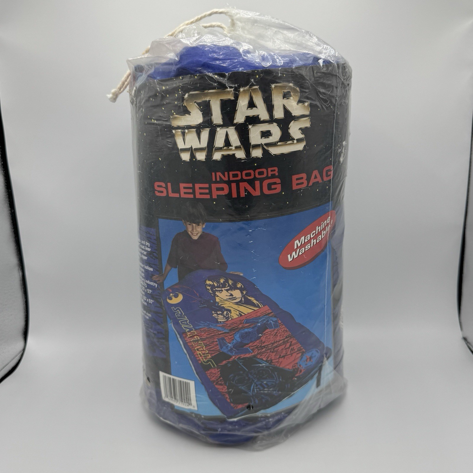 Vintage 1997 Star Wars Sleeping Bag Luke Skywalker & Darth Vader