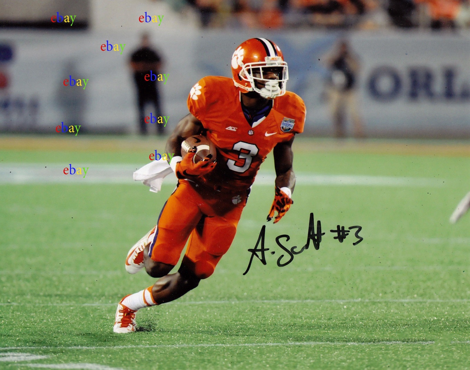 Artavis Scott Clemson Tigers  8x10 signed autographed photo reprint