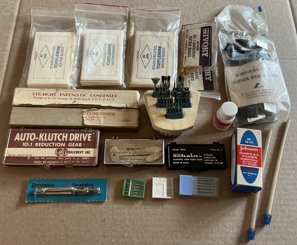 Vintage Dental/Dentist Items Variety/Assortment