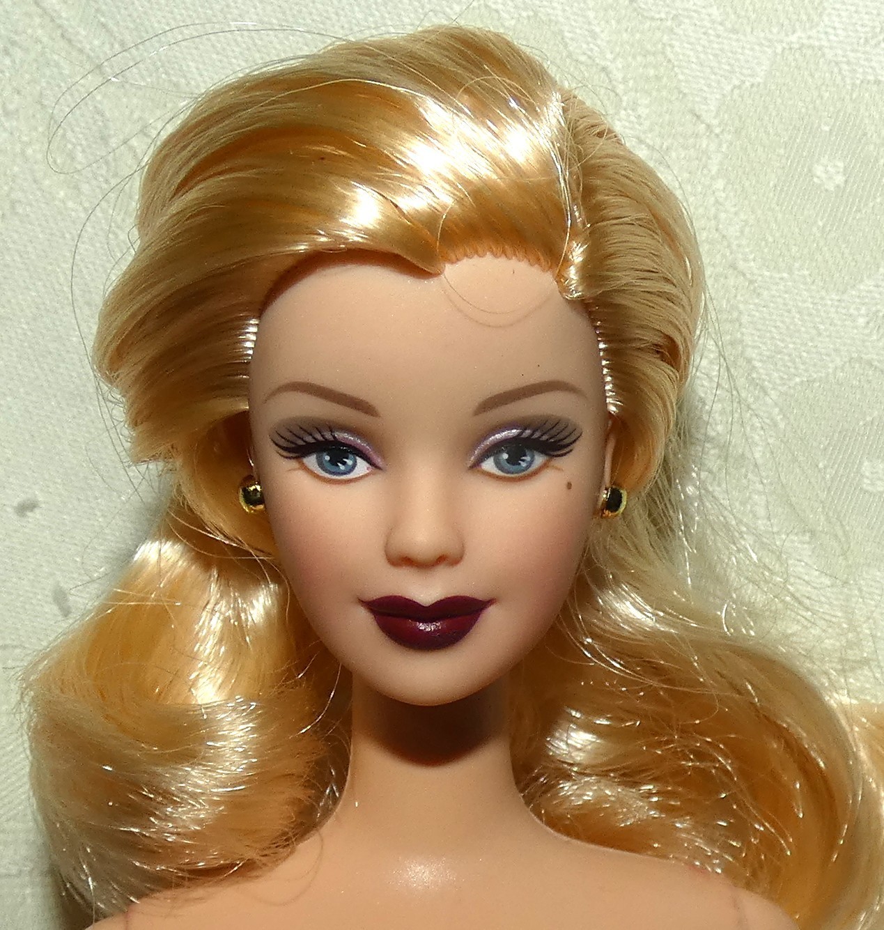 NUDE BARBIE DOLL HOLLYWOOD CAST PARTY MACKIE BLONDE HAIR FOR OOAK 2001