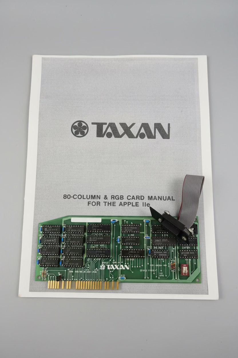 Taxan 64k/80 Column Card Model 410-64 | Video-7