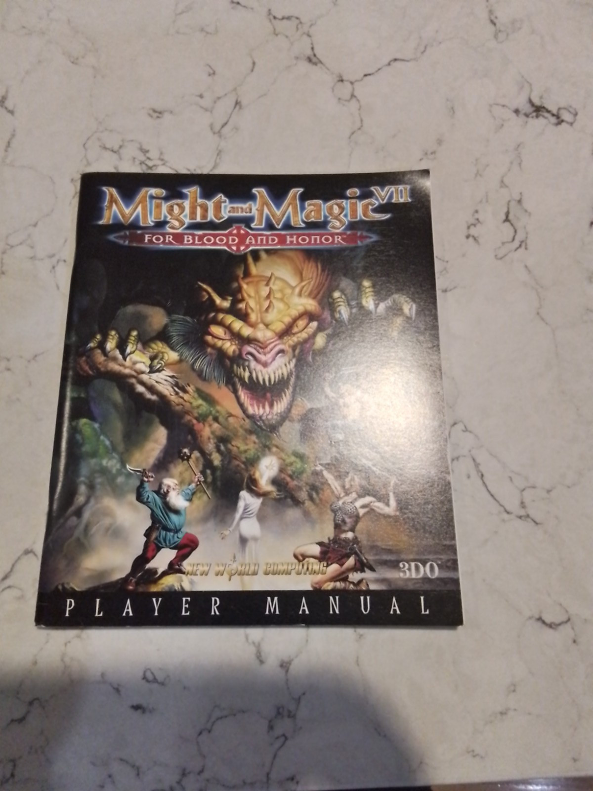 Might and Magic VII: For Blood & Honor (PC, 1999) Player Manual Only NO GAME 