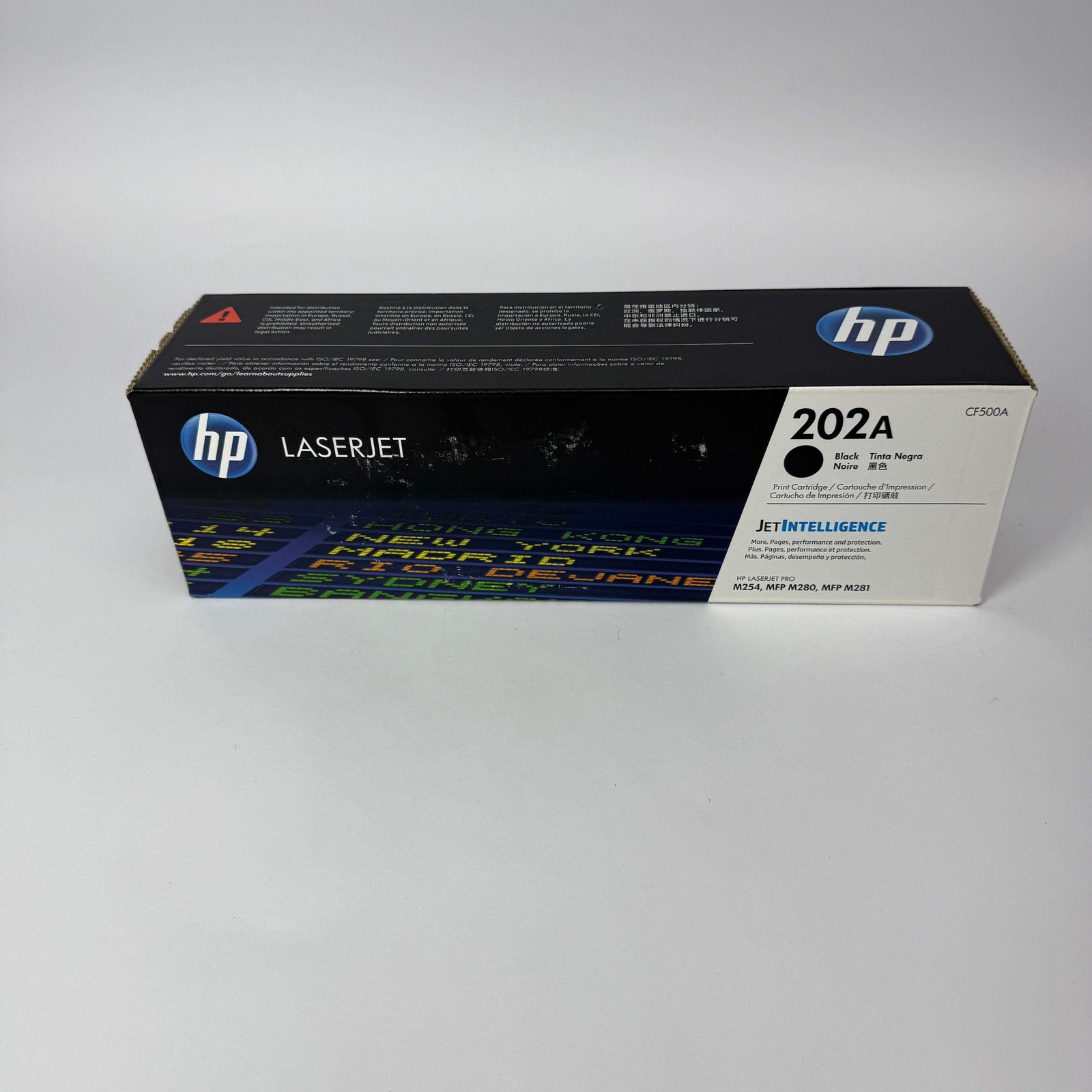 New HP Laserjet Black Laser Toner Cartridge Genuine CF500A