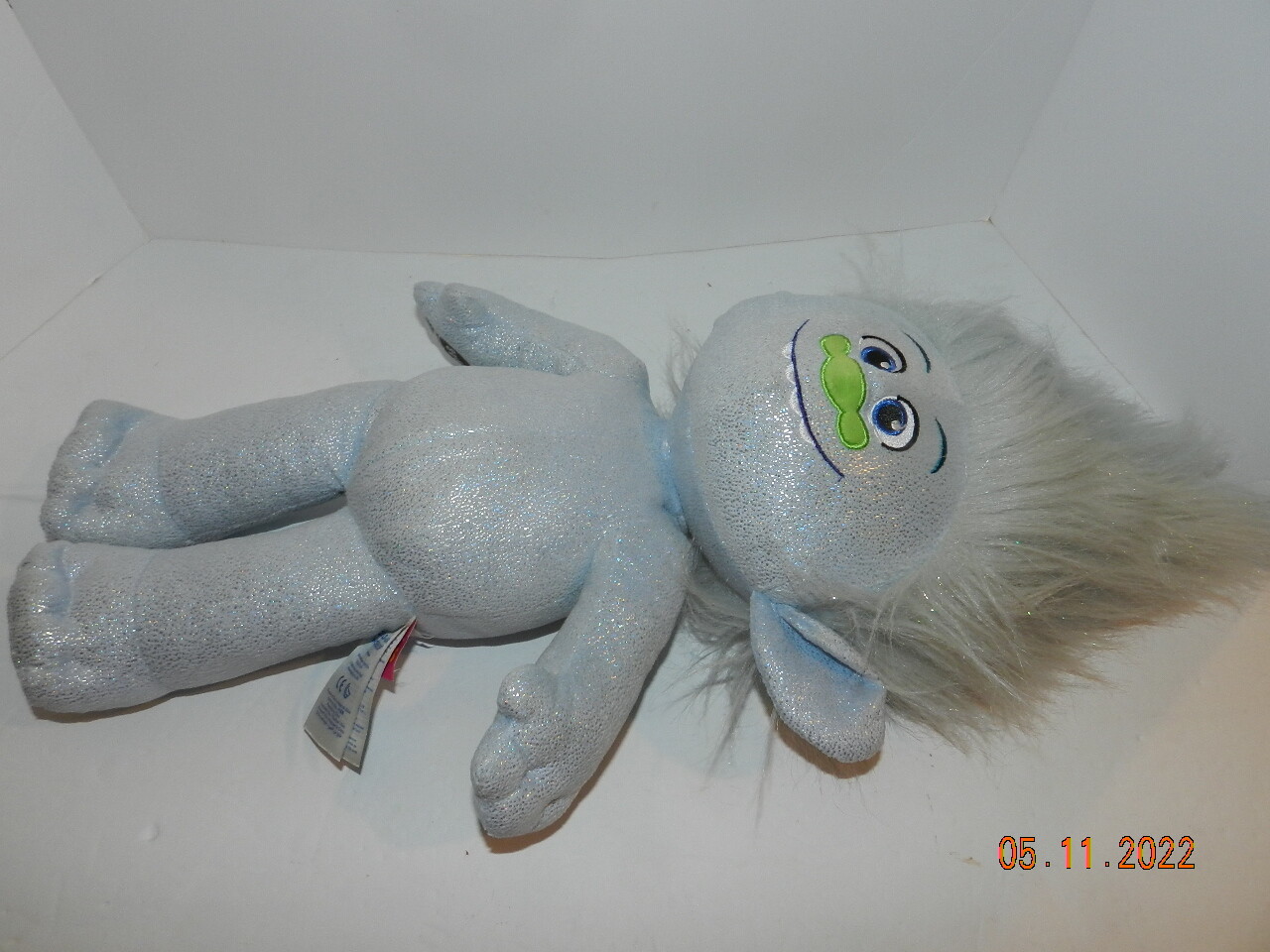 Build A Bear DreamWorks Trolls Guy Diamond 20" Plush Blue Sparkle 