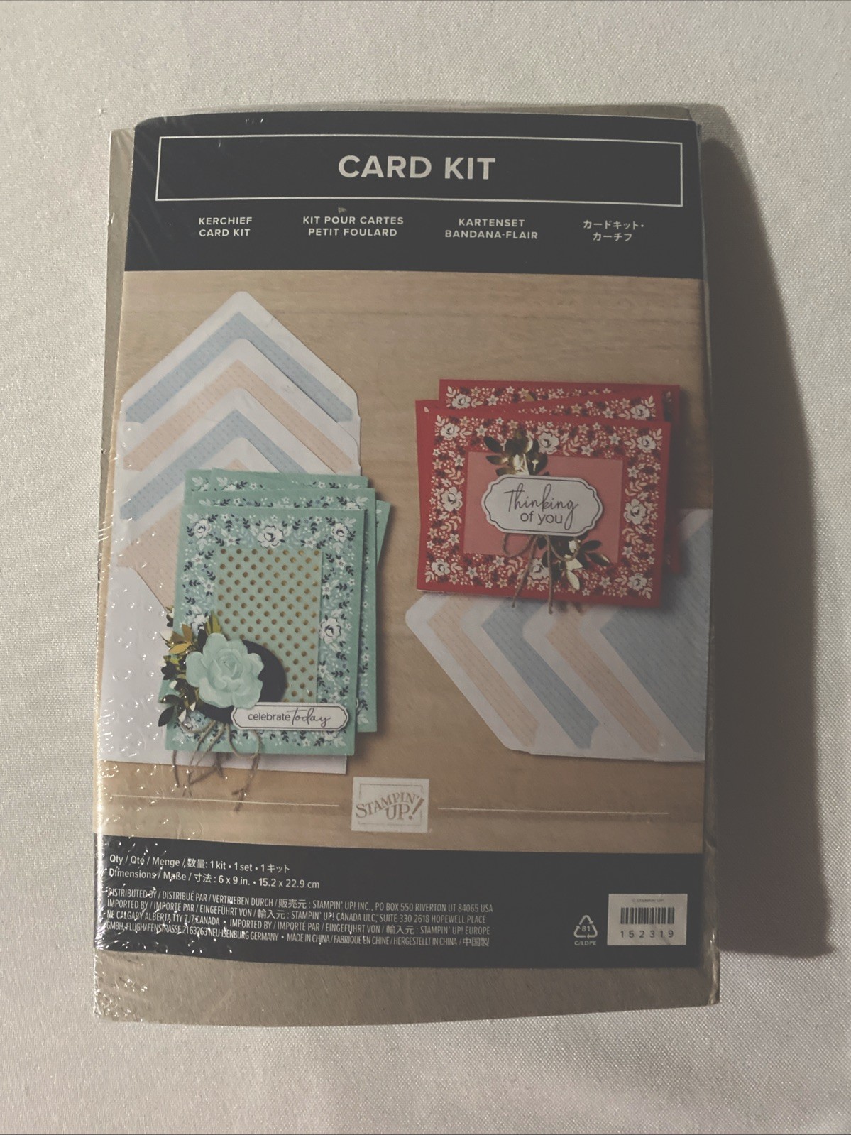 Stampin' Up! KERCHIEF CARD KIT  152319