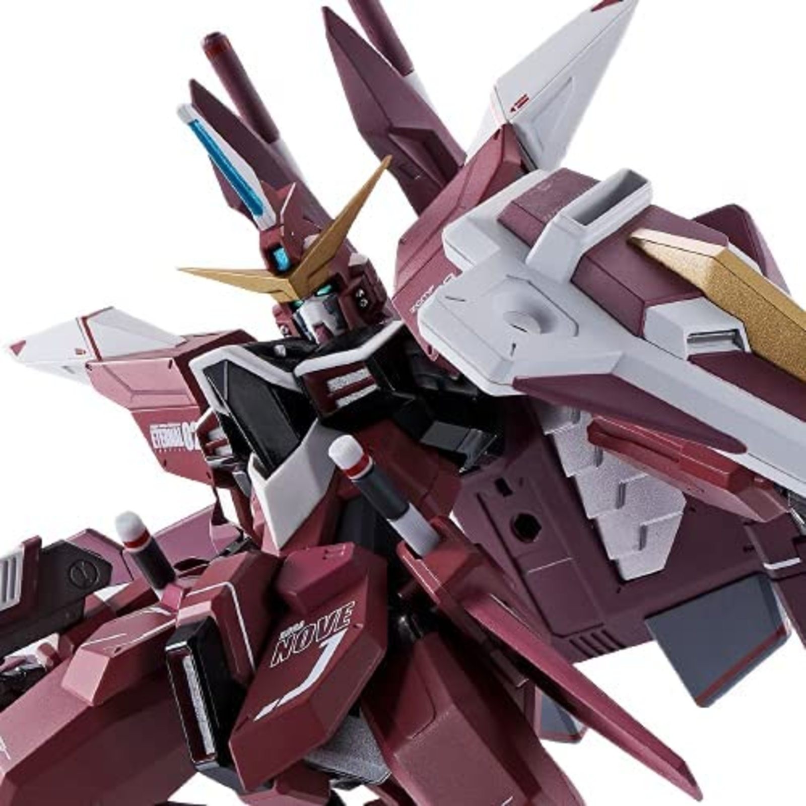 Premium BANDAI METAL ROBOT SPIRITS SIDE MS ZGMF-X09A JUSTICE GUNDAM F/S w/Track#