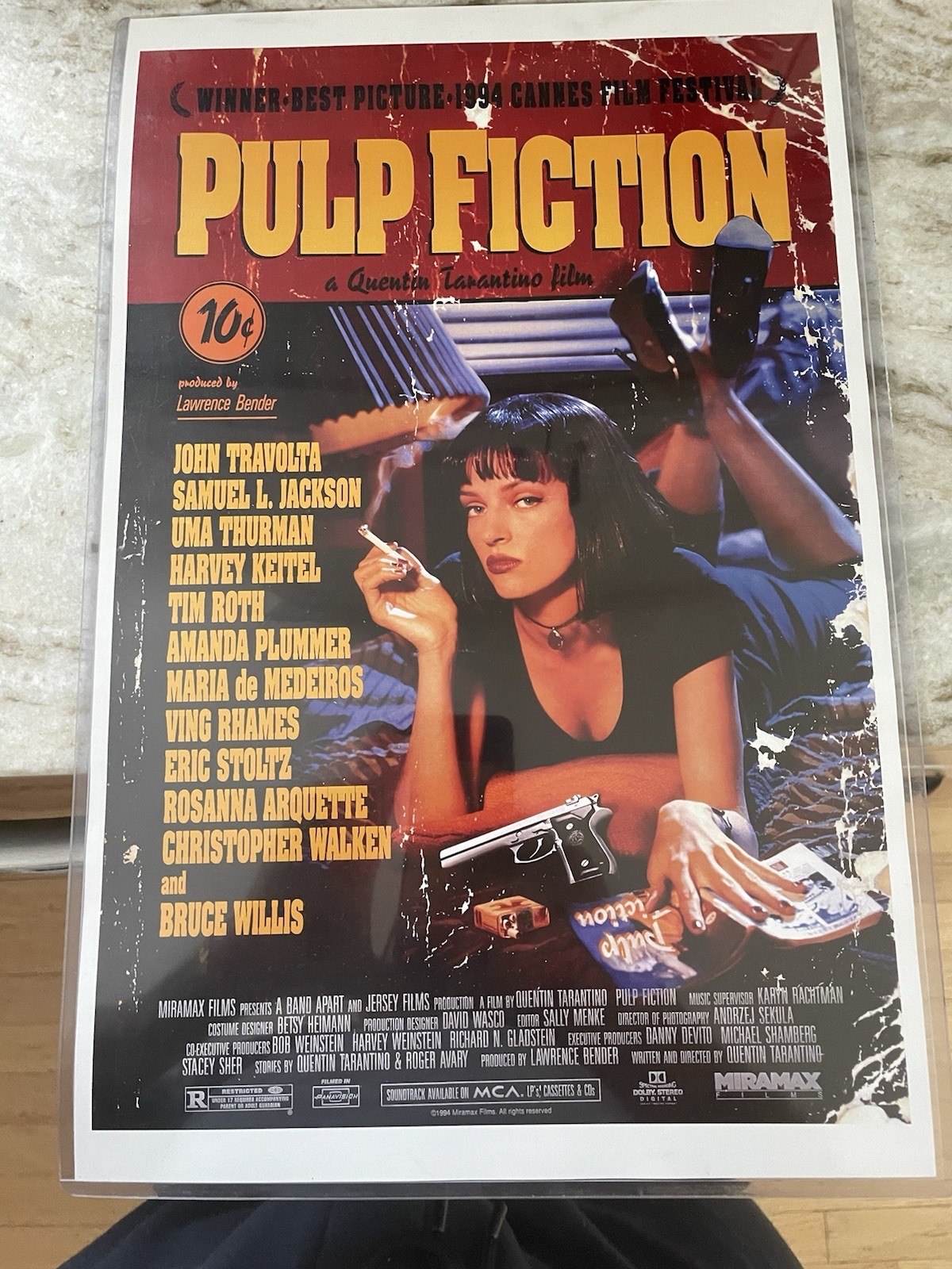 Pulp Fiction Poster Mint