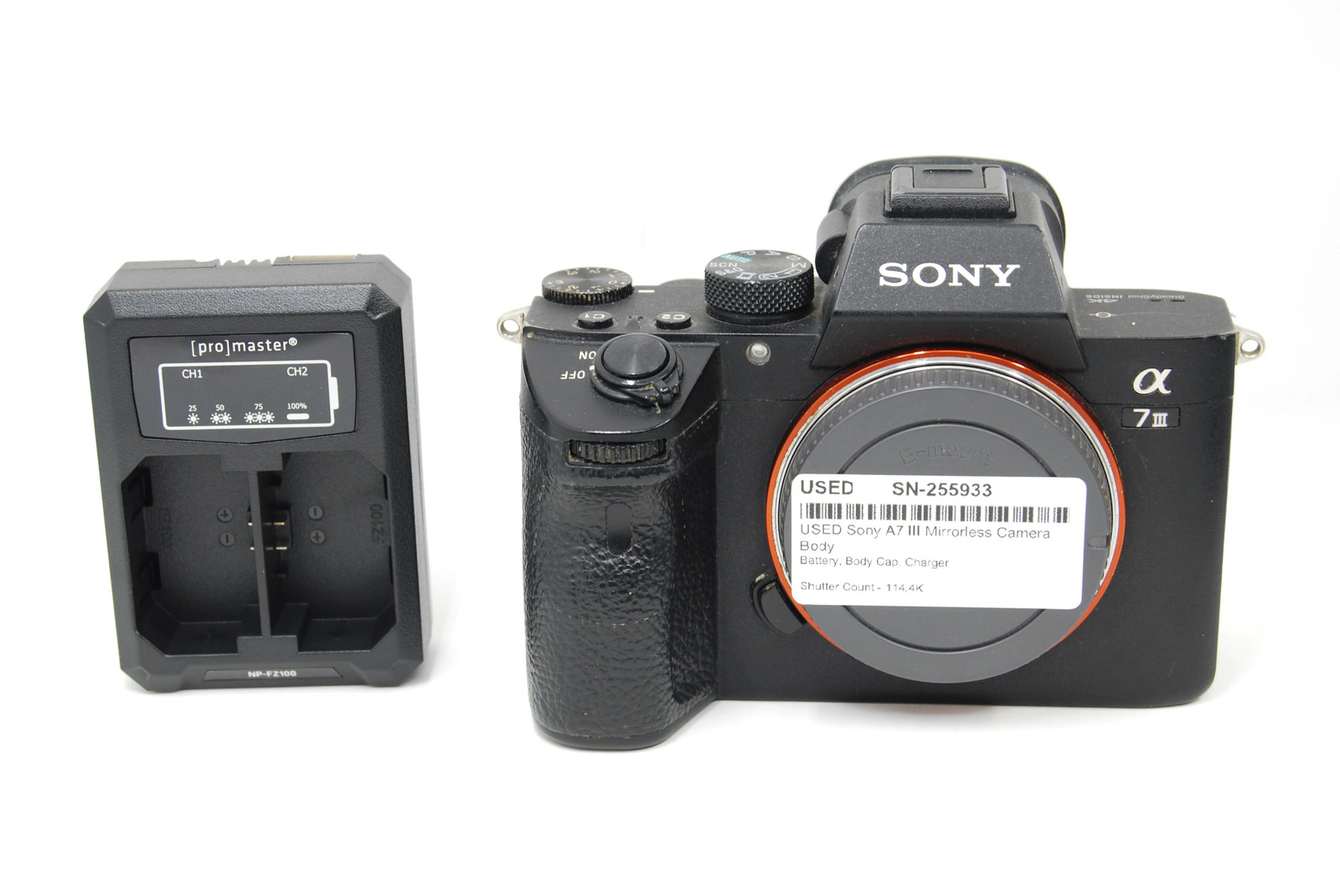 USED Sony A7 III Mirrorless Camera Body