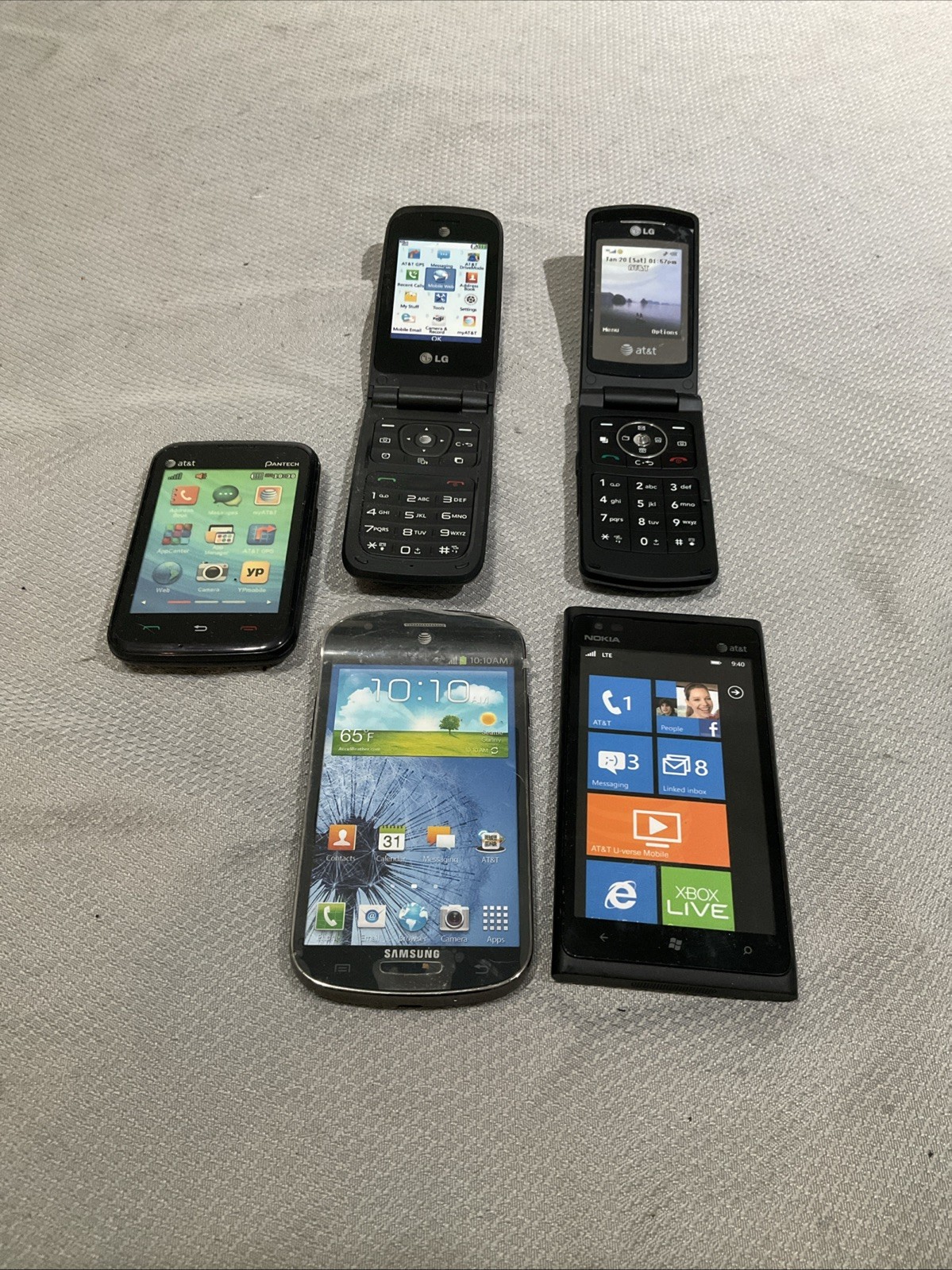 Toy Cell Phone Smart Vintage Y2k Non Functional Dummy Fake Display Lot