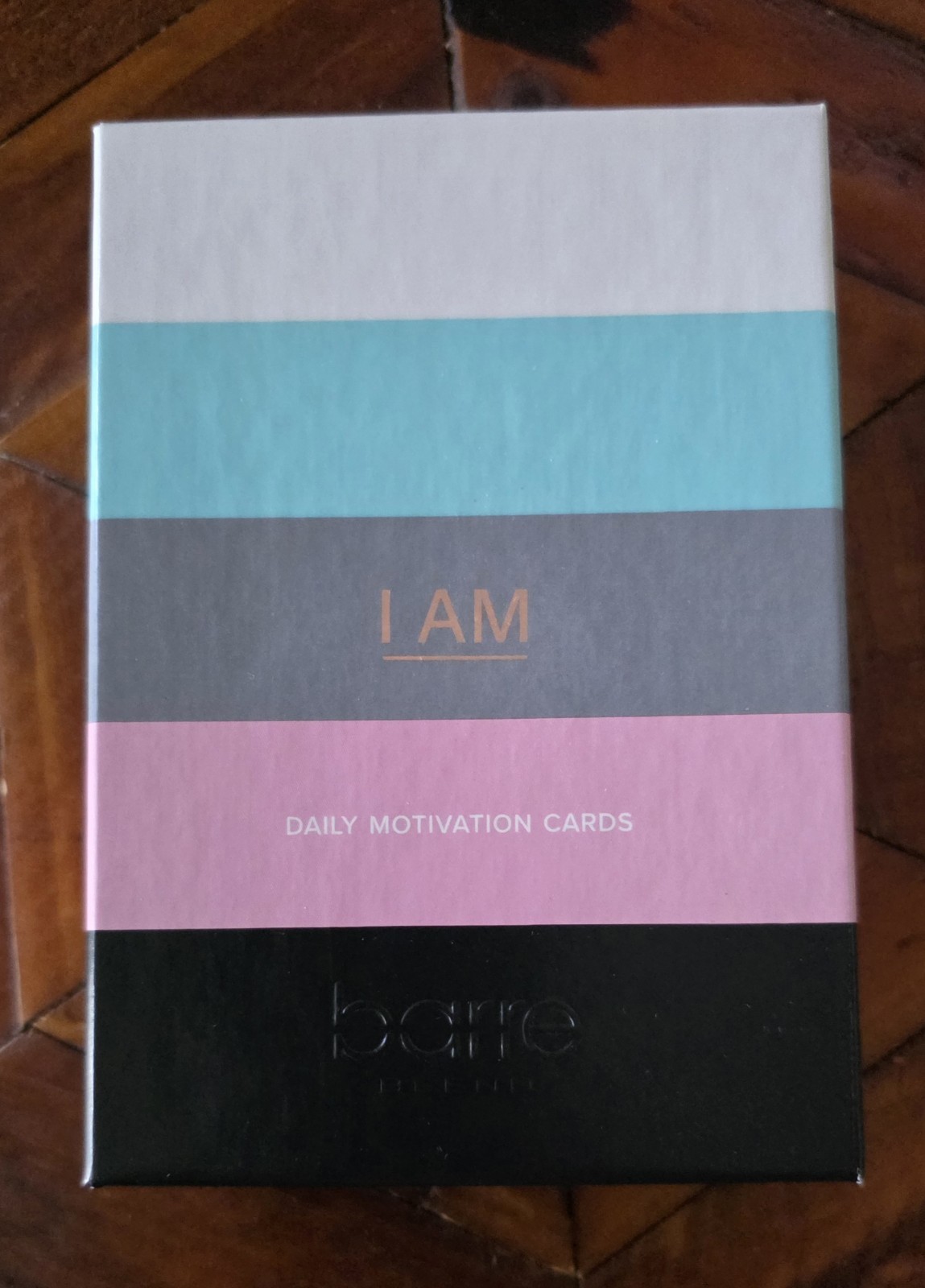 Daily Motivation Cards - I Am - Barre Blend, 65 Encouragement Confident Focus