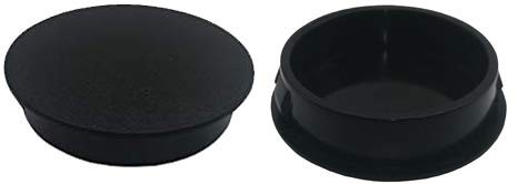 2 Pack Black 52mm (2 1/16") Hole Cover Plug for use with auto Gauge Holder 