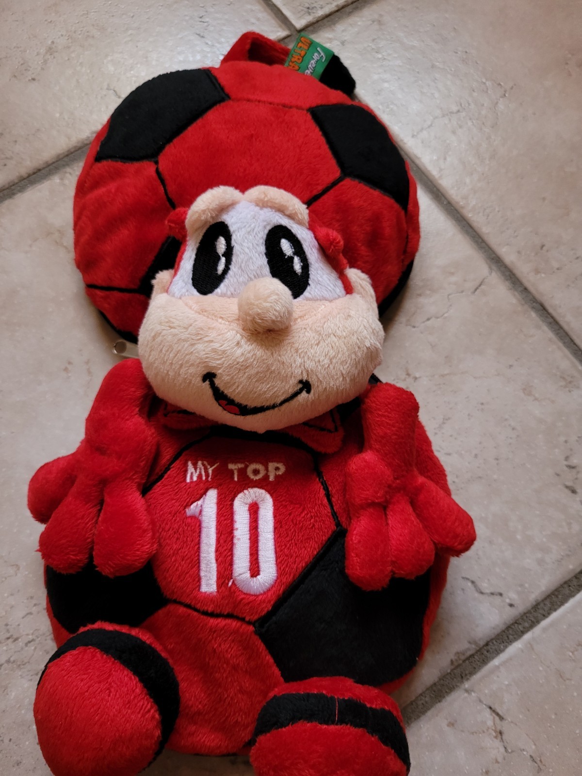 SVENDO OFFERTA PortaCD PortaDVD Raccoglitore Dischi rossonero numero 10 a forma