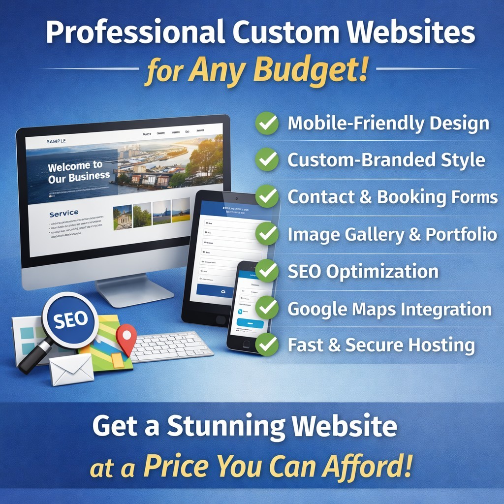 CUSTOM WEBSITES - ANY BUDGET | BEST OFFER ACCEPTED (READ DESCRIPTION!)