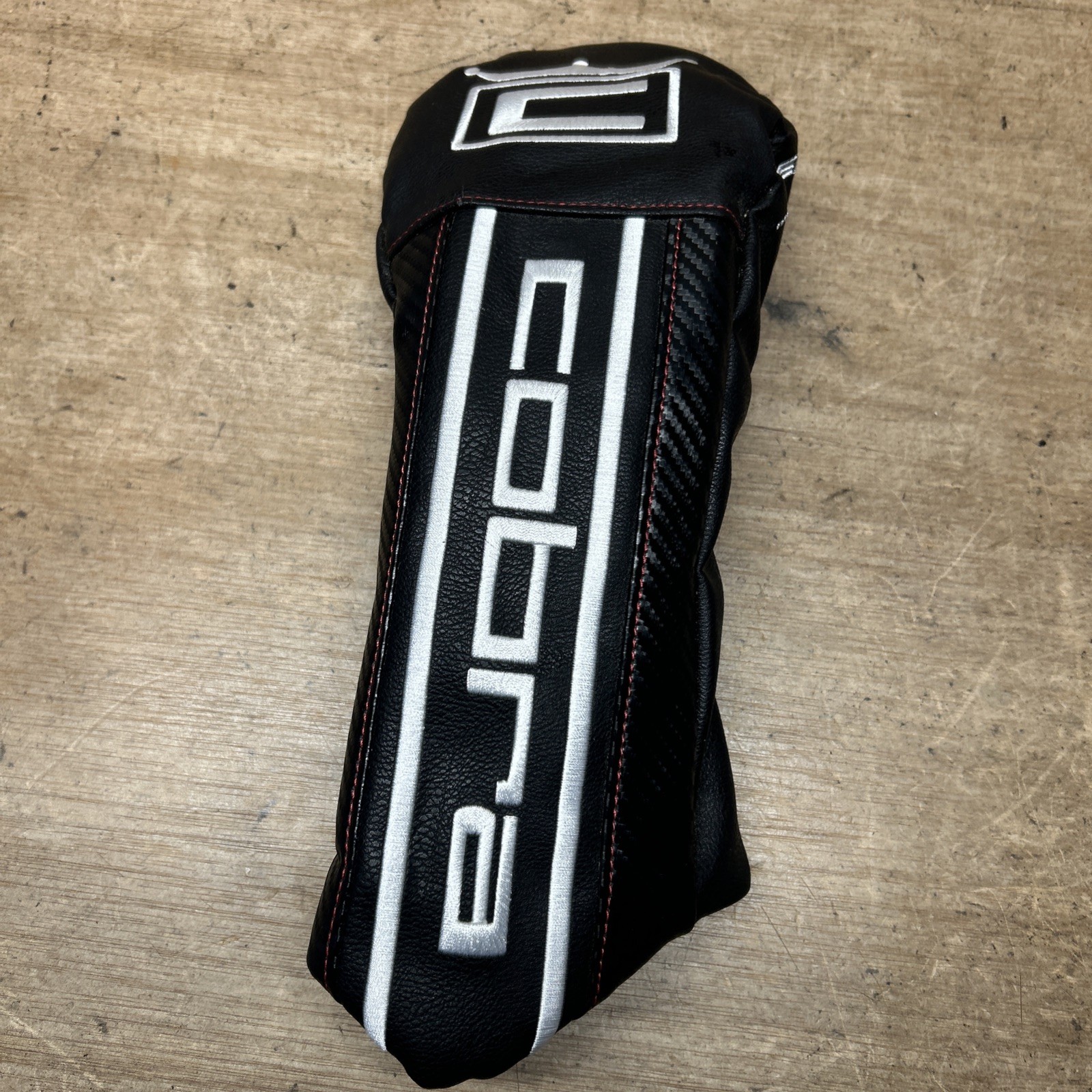 C4 - Cobra White Red Driver Headcover