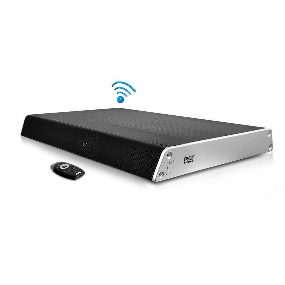 PYLE PSBV830HDBT Bluetooth HD Tabletop TV Sound Base Speaker System