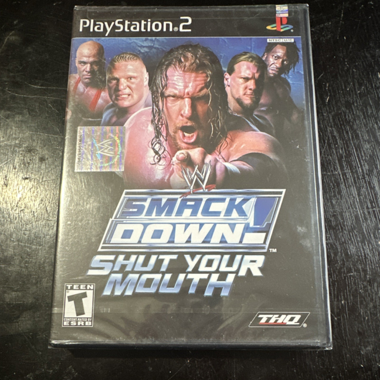 THQ WWE SmackDown! Shut Your Mouth PS2 brand new sealed for PlayStation 2