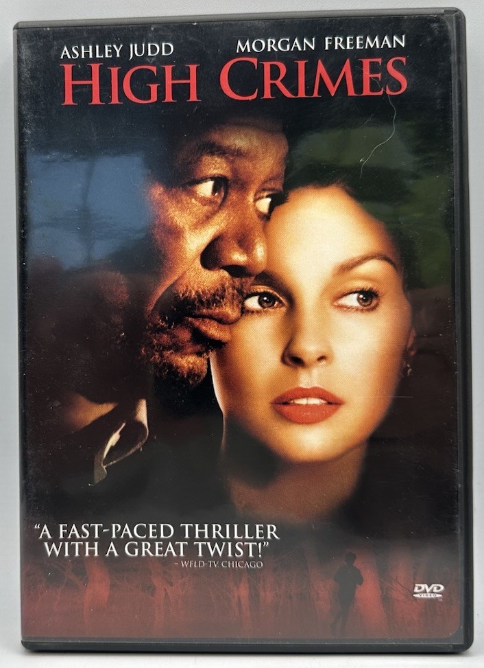 High Crimes DVD Widescreen Edition Ashley Judd Morgan Freeman Tom Bower 2002