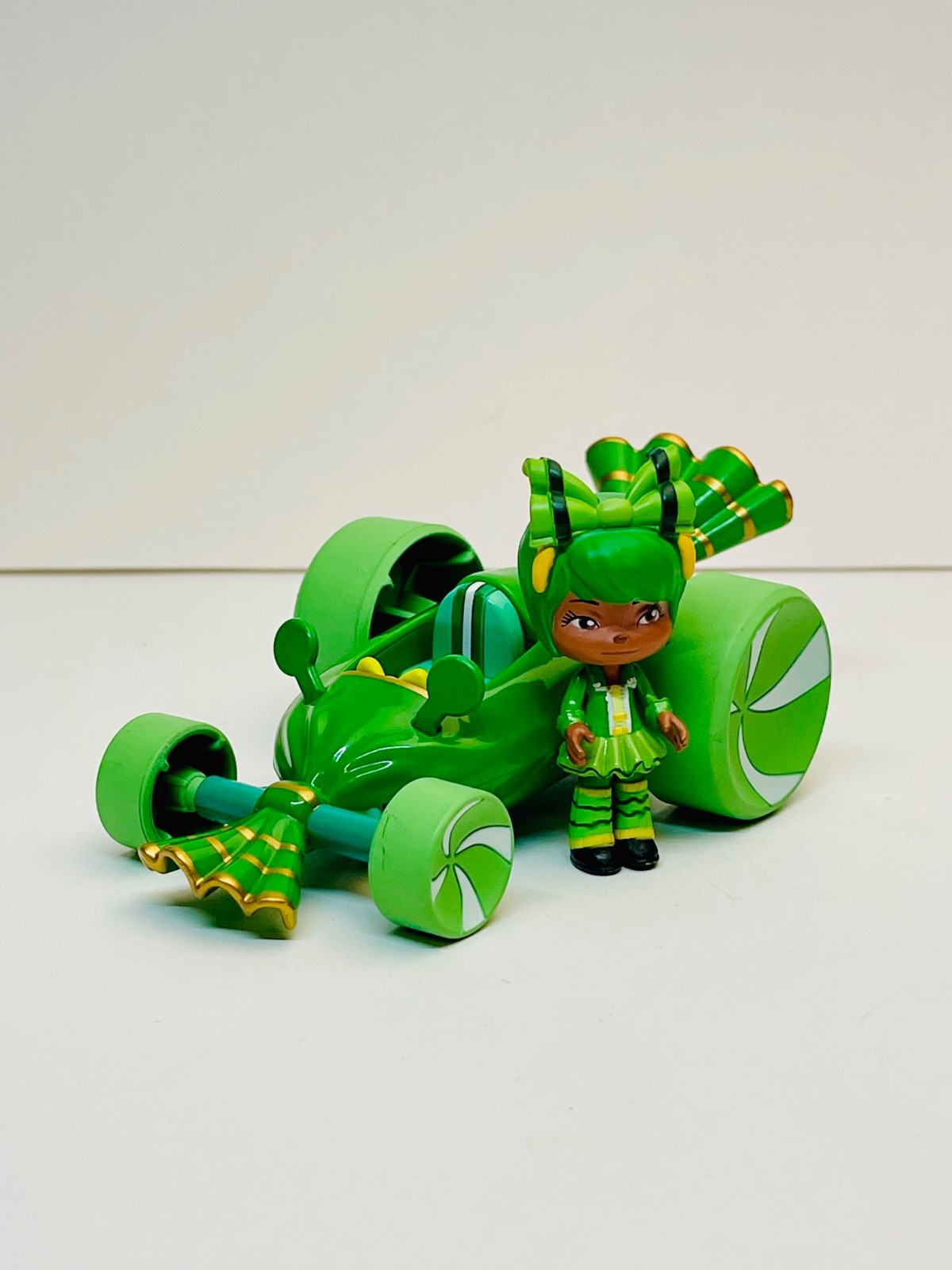 RARE Disney Pixar Wreck It Ralph Sugar Rush Racer Car Minty Zaki Race Cart