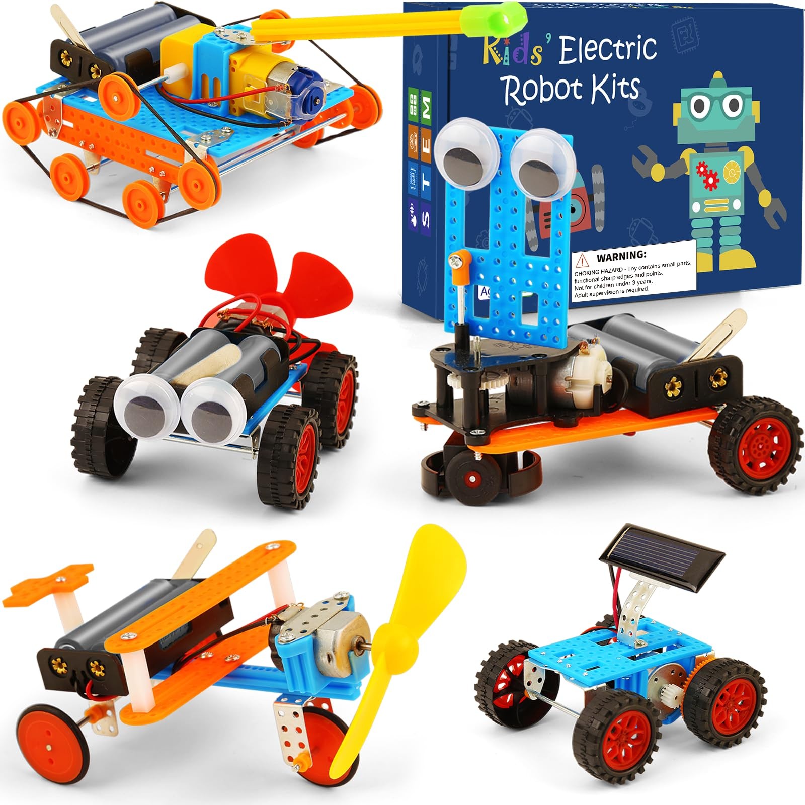 STEM Science Kits for 8-12, Robotics Robot Building Car Kit STEM Toys for Boy...