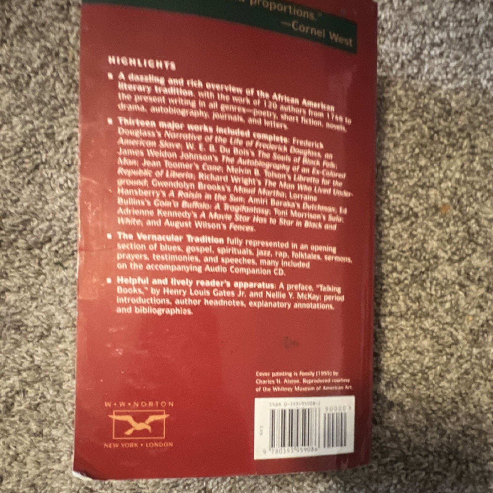 Norton Anthology Ser.: The Norton Anthology African American Literature by Gate…