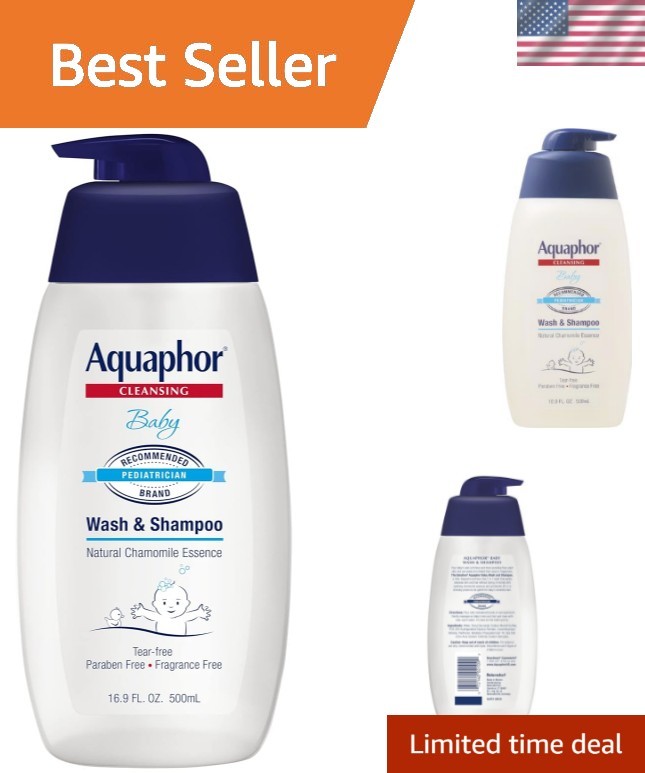 Baby Wash and Shampoo - Mild, Tear-free 2-in-1 Solution for Baby’s Sensitive ...