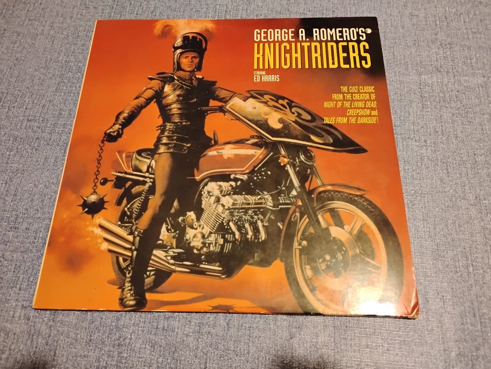 ~OBO~ George A. Romero's KNIGHTRIDERS - LaserDisc - Discs are MINTY!