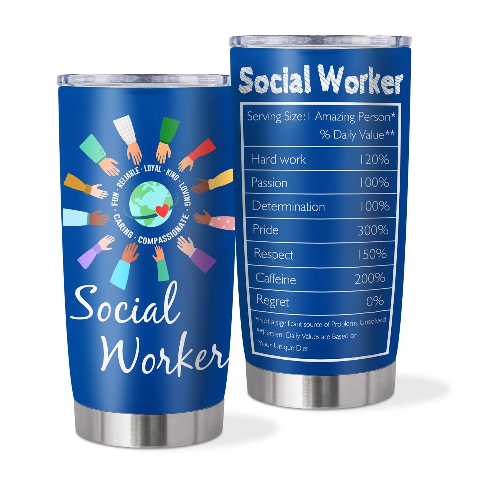 Social Worker Gifts for Women Men, Social Worker Gifts for Office Decor 20oz ...