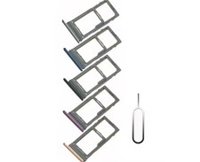 Samsung Galaxy S9 MicroSD and Single SIM Card Tray Holder Replacement  Part