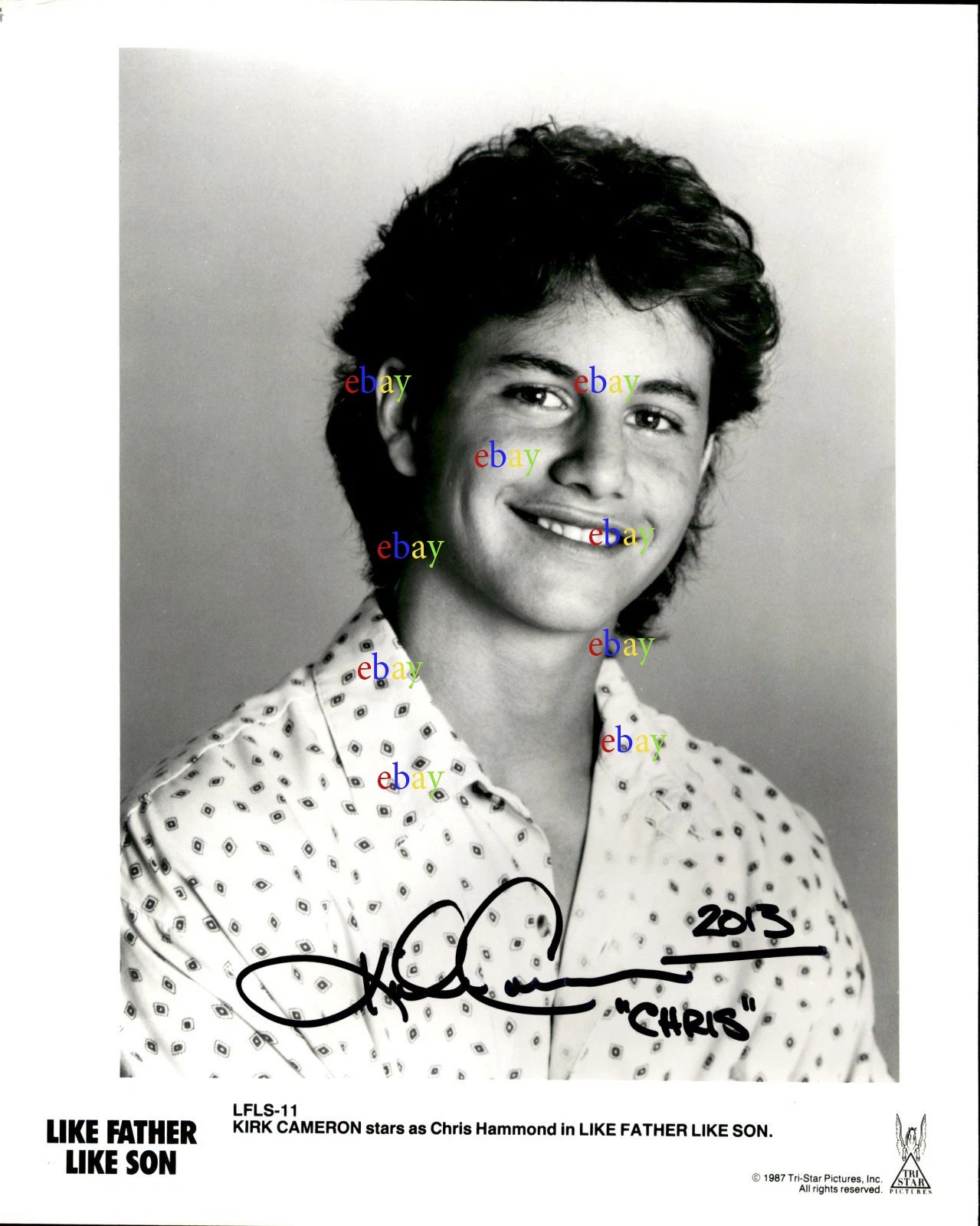 Kirk Cameron Autographed Signed 8x10 Photo Reprint