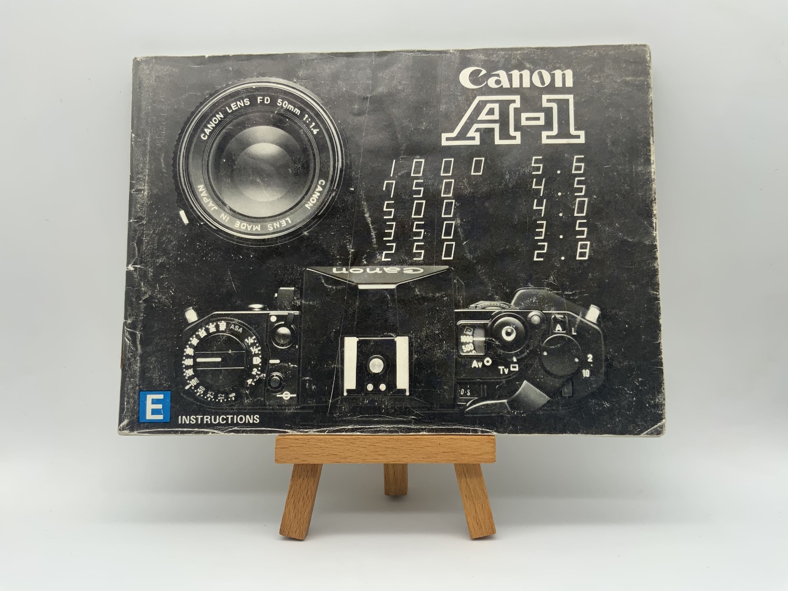 Canon A-1 Instruction Manual User Guide English