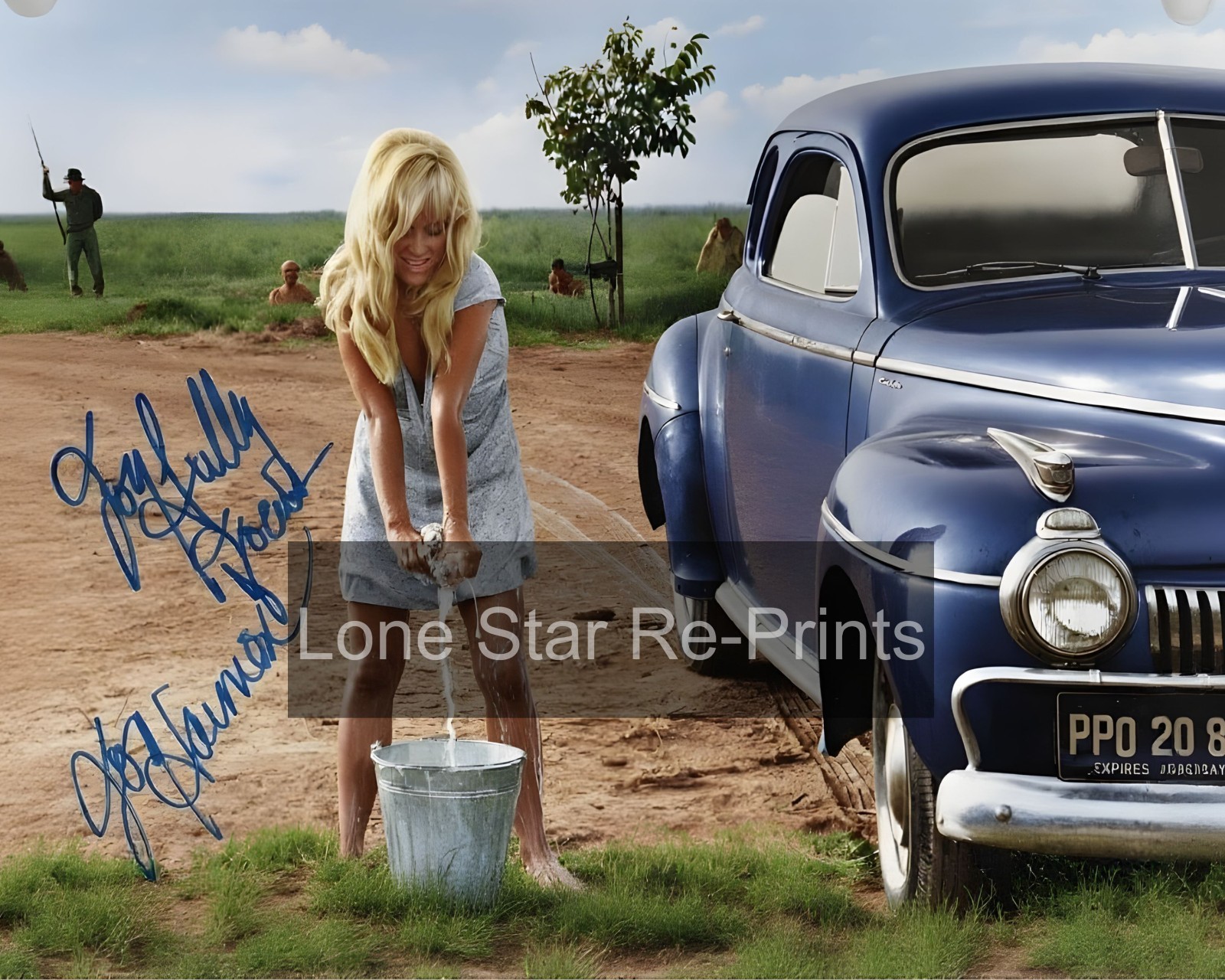 Joy Harmon  Signed   8x10 Reprint