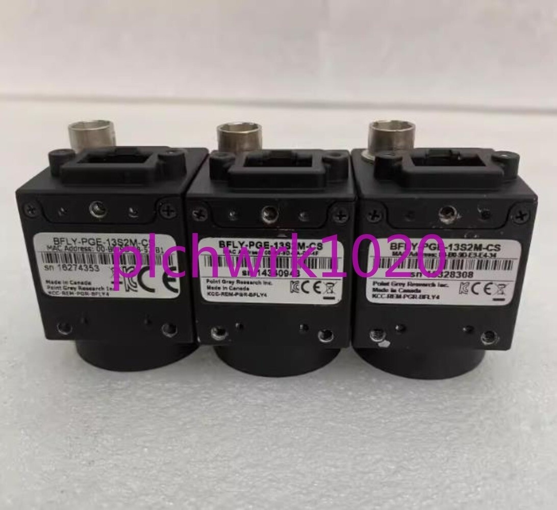1 PCS Point Grey BFLY-PGE-13S2M-CS Industrial Black and White Camera Good *rr