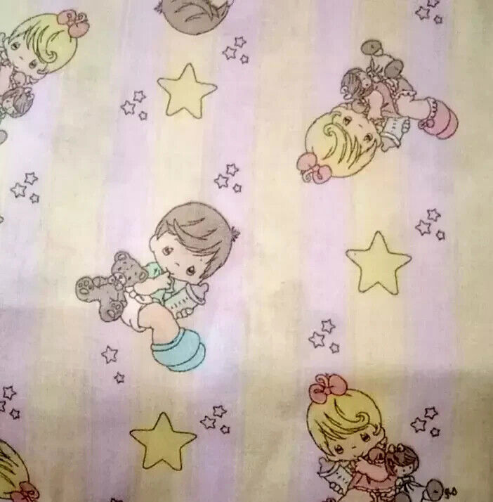 Precious Moments Babies Fabric Crafting Sewing Character Piece 15" by 9"