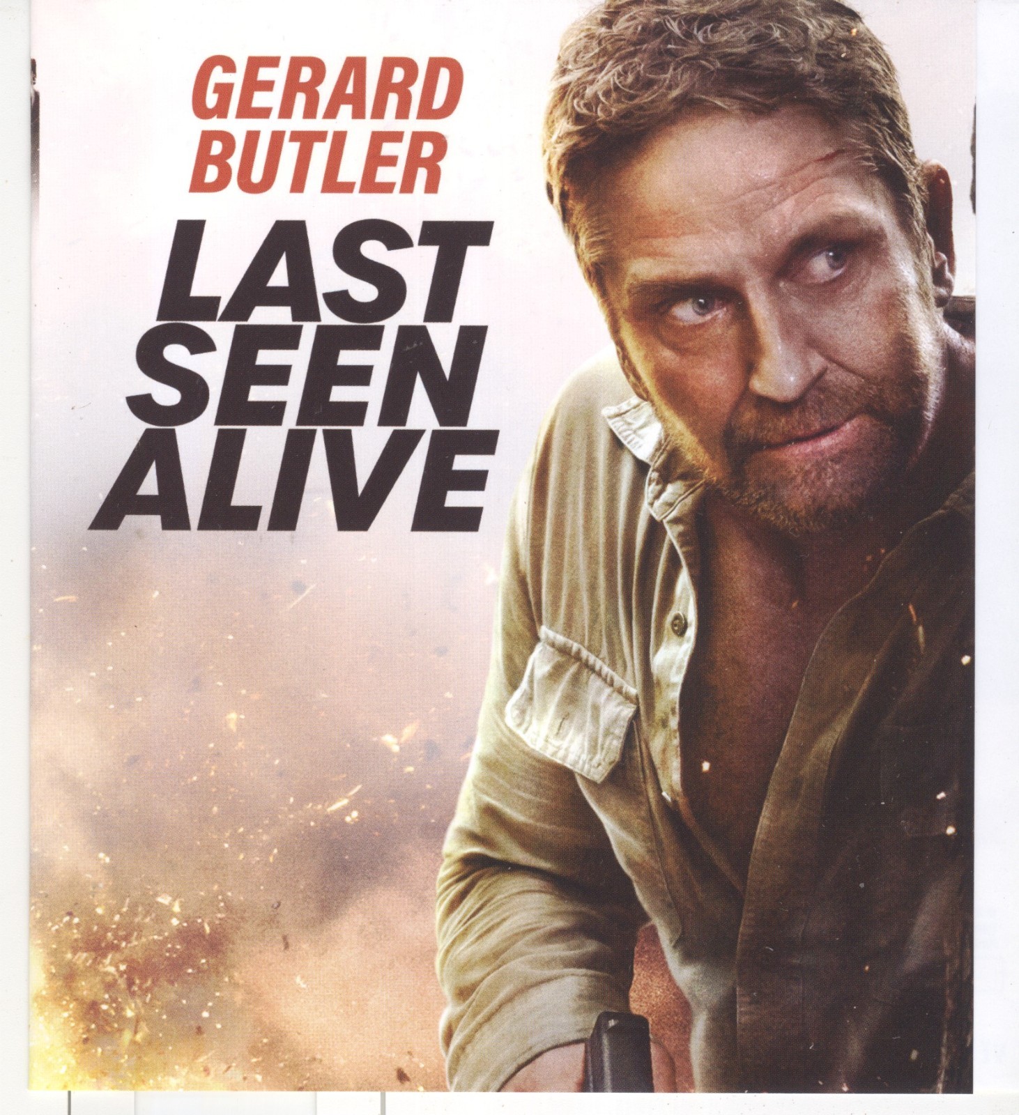 No Disc No Case ORIGINAL COVER ART Last Seen Alive (2022 Blu-ray Cover)