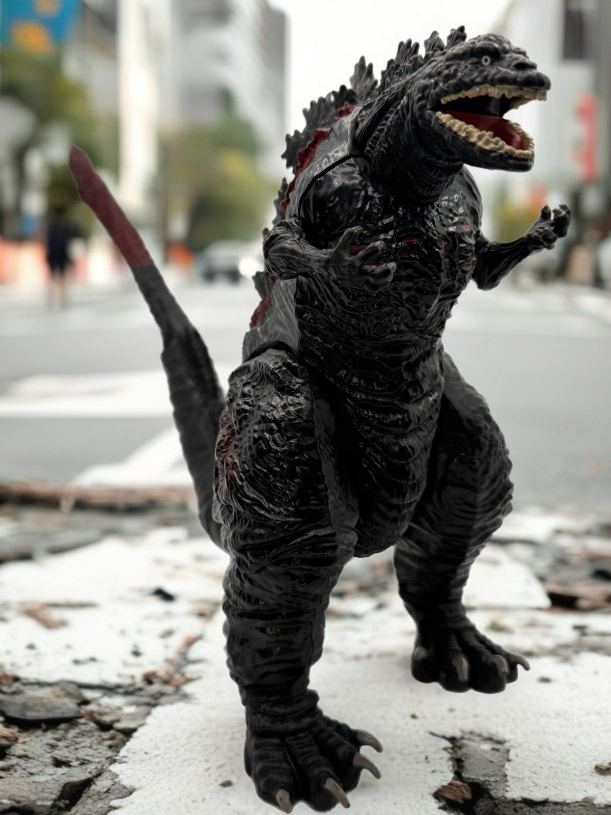 Playmates Toho Shin Godzilla 7" Inch High 12” Long Action Figure 2020 Toy